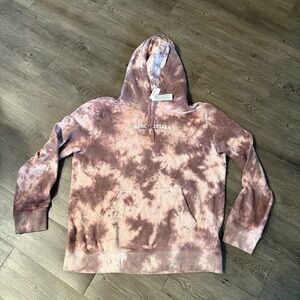 Aeropostale Burgundy Tie-Dye Hoodie 2XL
